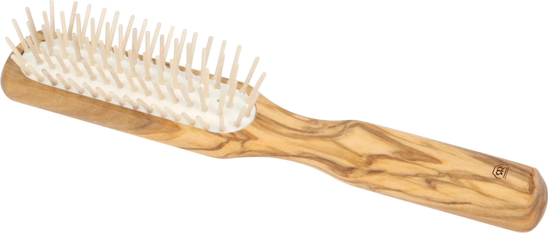 wooden hairbrush