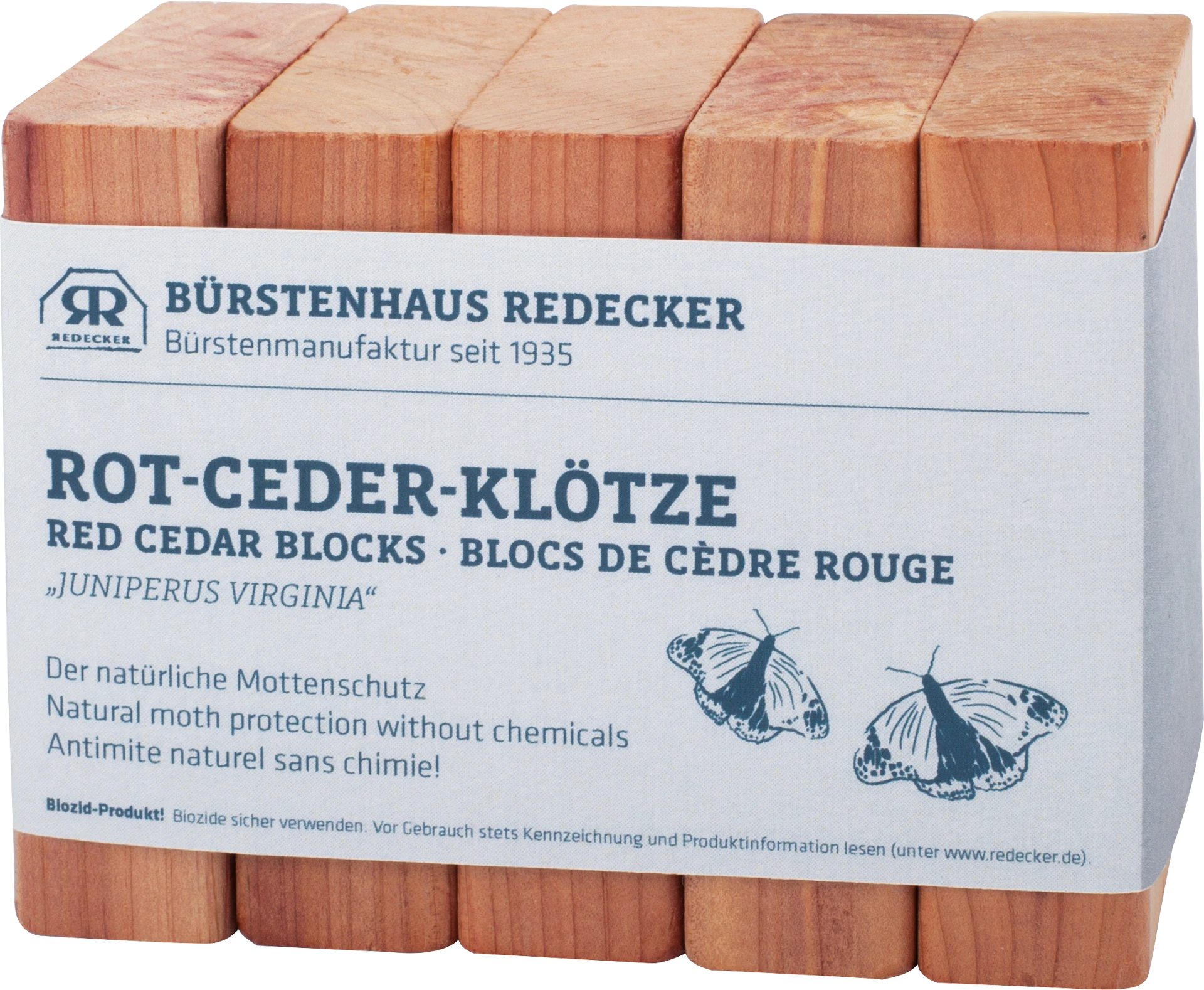 Blocs de cèdre rouge