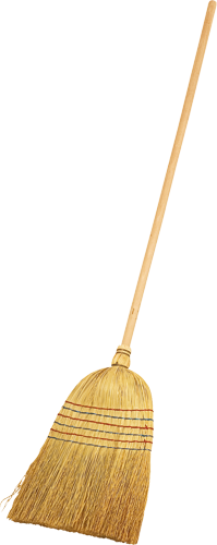 rice straw broom