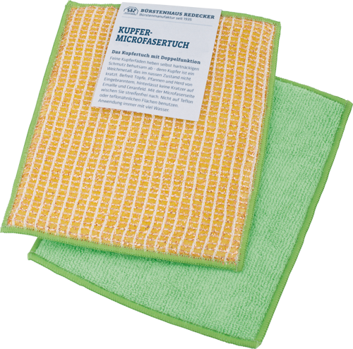 copper-microfibre cloth