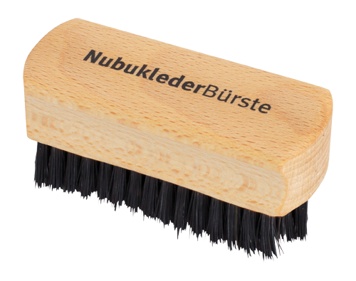 nubuk leather brush