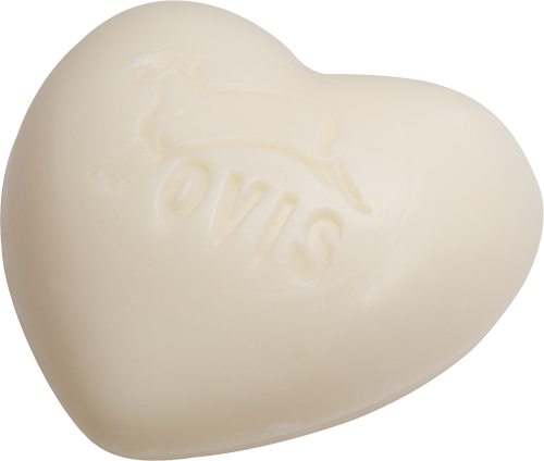 Savon au lait de brebis – coeur