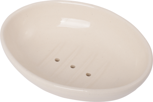 Ceramic soap dish with hearts