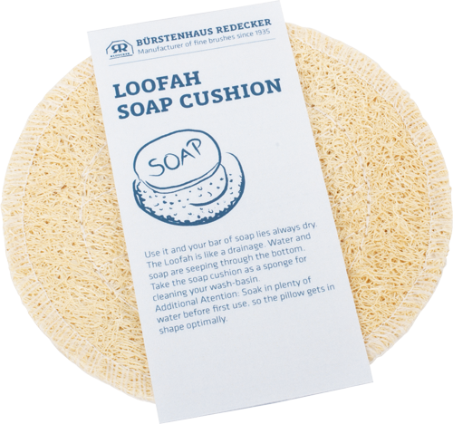 Porte savon luffa