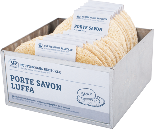 Porte savon luffa