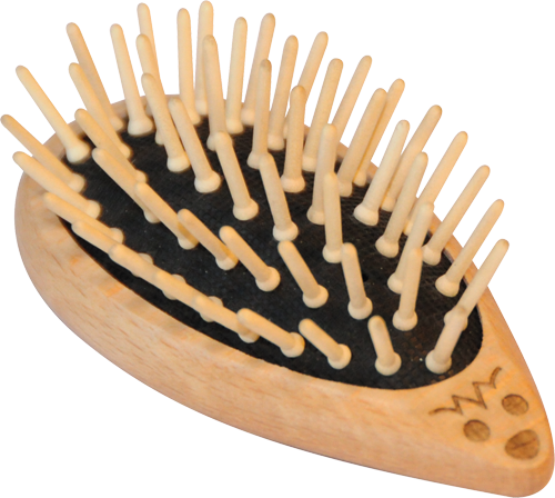 Brosse à cheveux en bois
