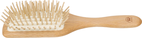 Brosse à cheveux en bois pour cheveux longs