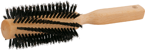 round hairbrush