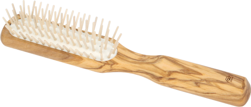 wooden hairbrush