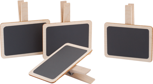 small wooden boards