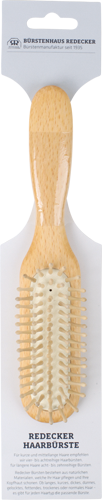 wooden hairbrush