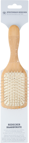 Brosse à cheveux en bois pour cheveux longs