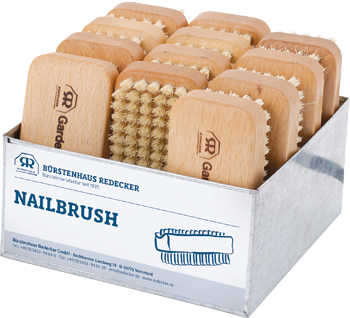 gardener’s nail brush