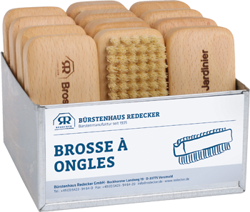 Brosse à ongles pour jardiniers