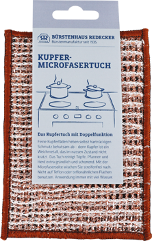 copper-microfibre cloth