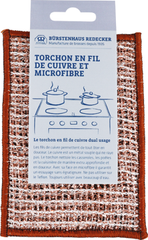 copper-microfibre cloth