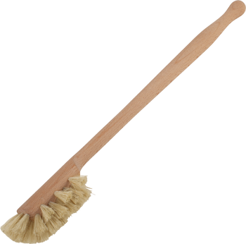 Brosse pour bouteilles et gourdes en fibre de coco