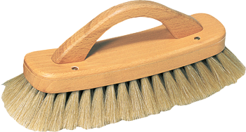 shoe shine brush with handle