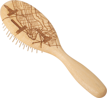 Holzhaarbürste