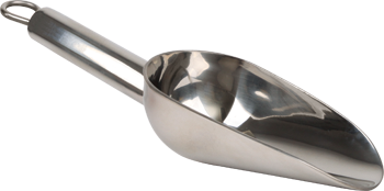 stainless steel shovel