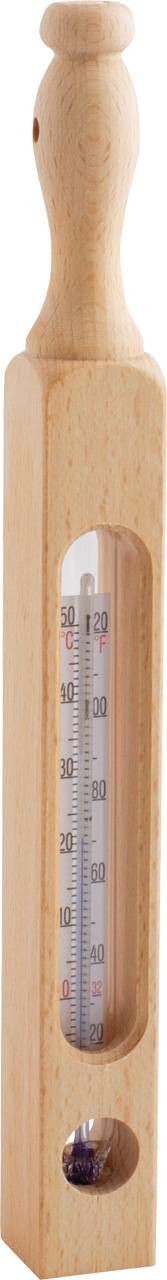 Thermomètre de bain flottant pour bébé en bois - Redecker