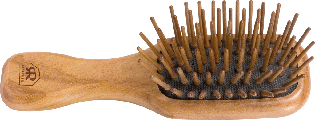 Brosse à cheveux mini de poche en bois enfant adulte - Redecker